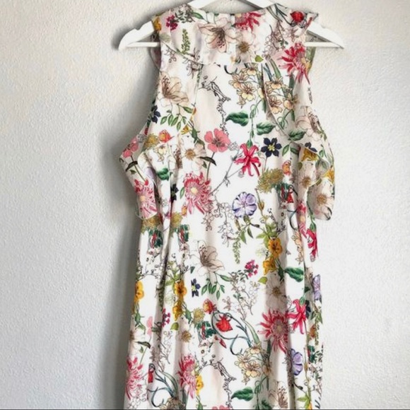 Parker V-neck Floral Mini Dress, NWT - Picture 3 of 7